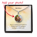 Mother – Photo Circle Pendant Necklace