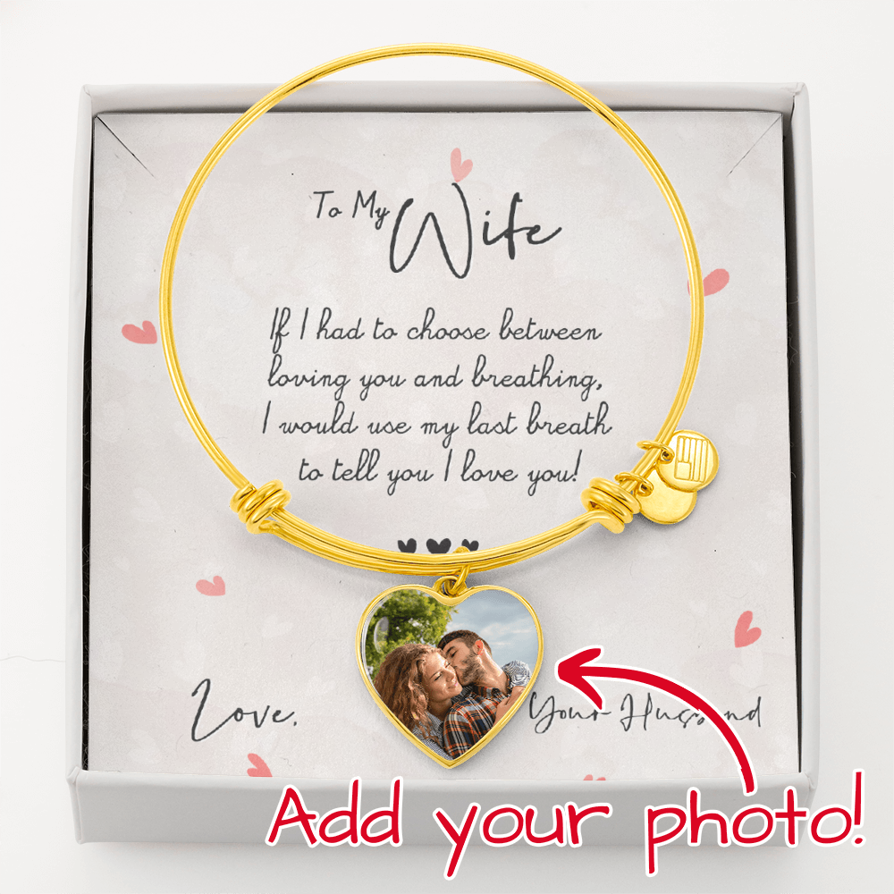 Buyer Upload Luxury Heart Bangle