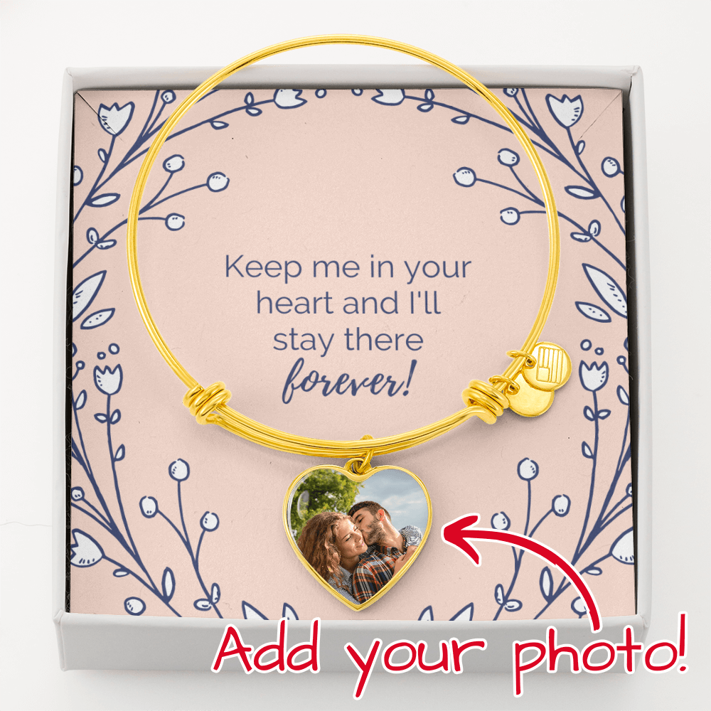 Buyer Upload Luxury Heart Bangle