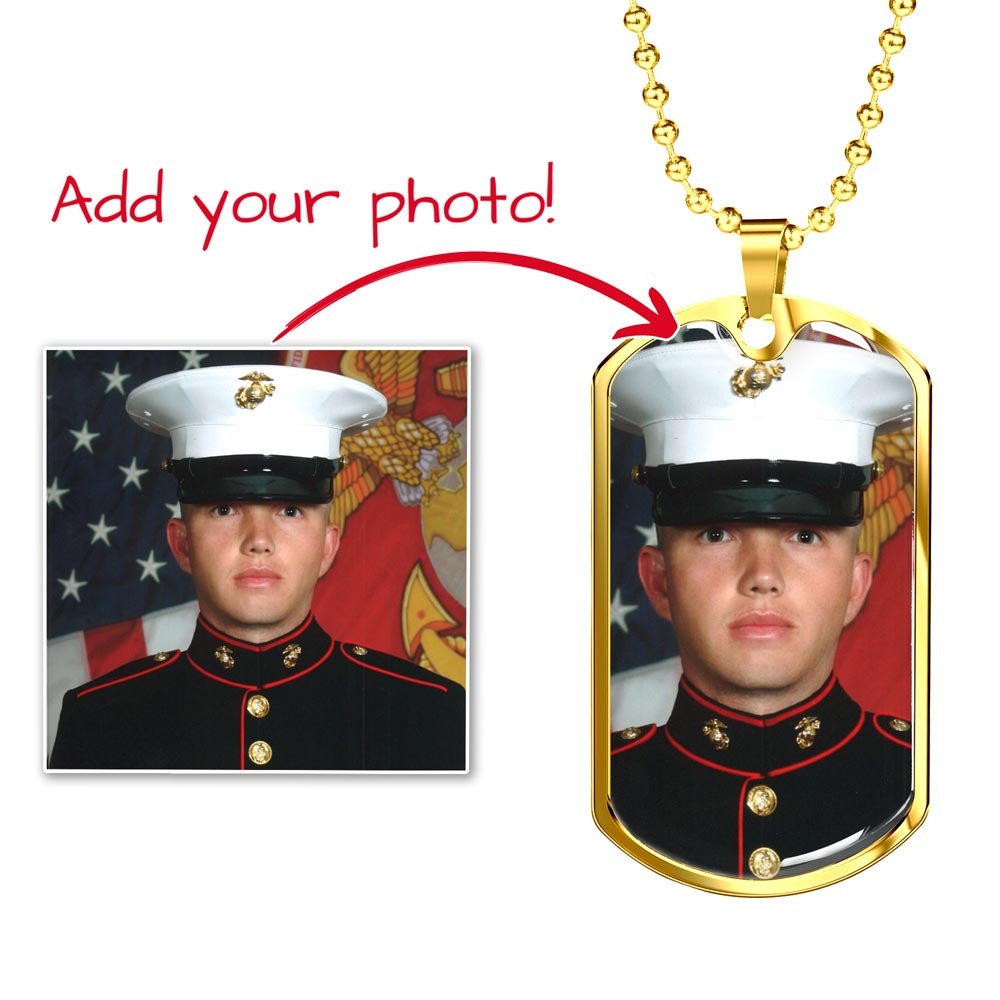 Dog Tag Necklace - Engraving