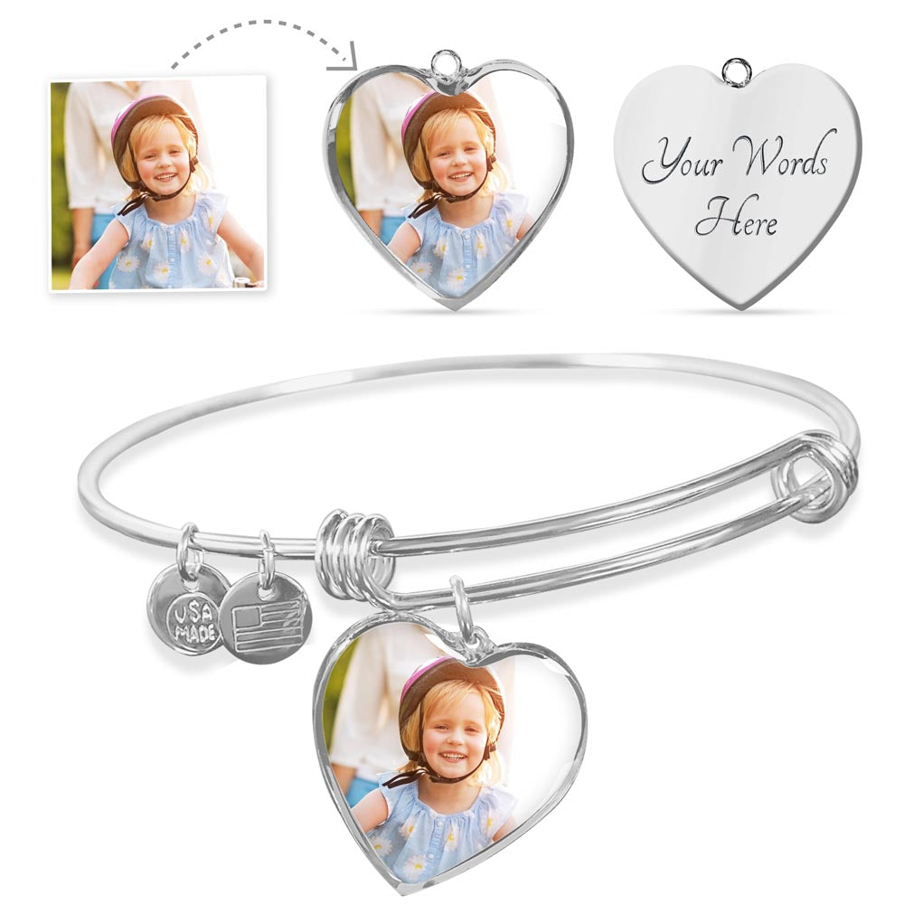 Heart Bangle - Luxury BU