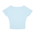 Sky Blue Women’s Boatneck Raglan T-Shirt front