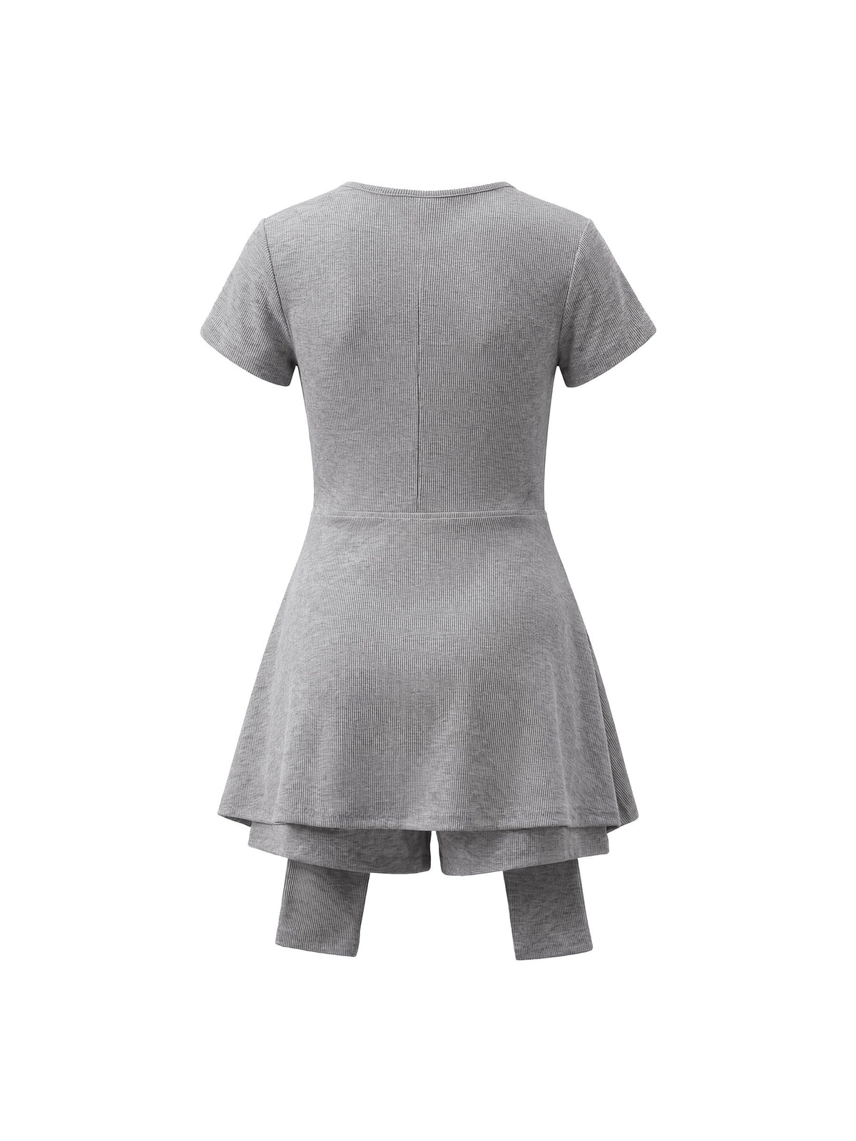 Women's Dual-Function Cape Tie-Waist Romper