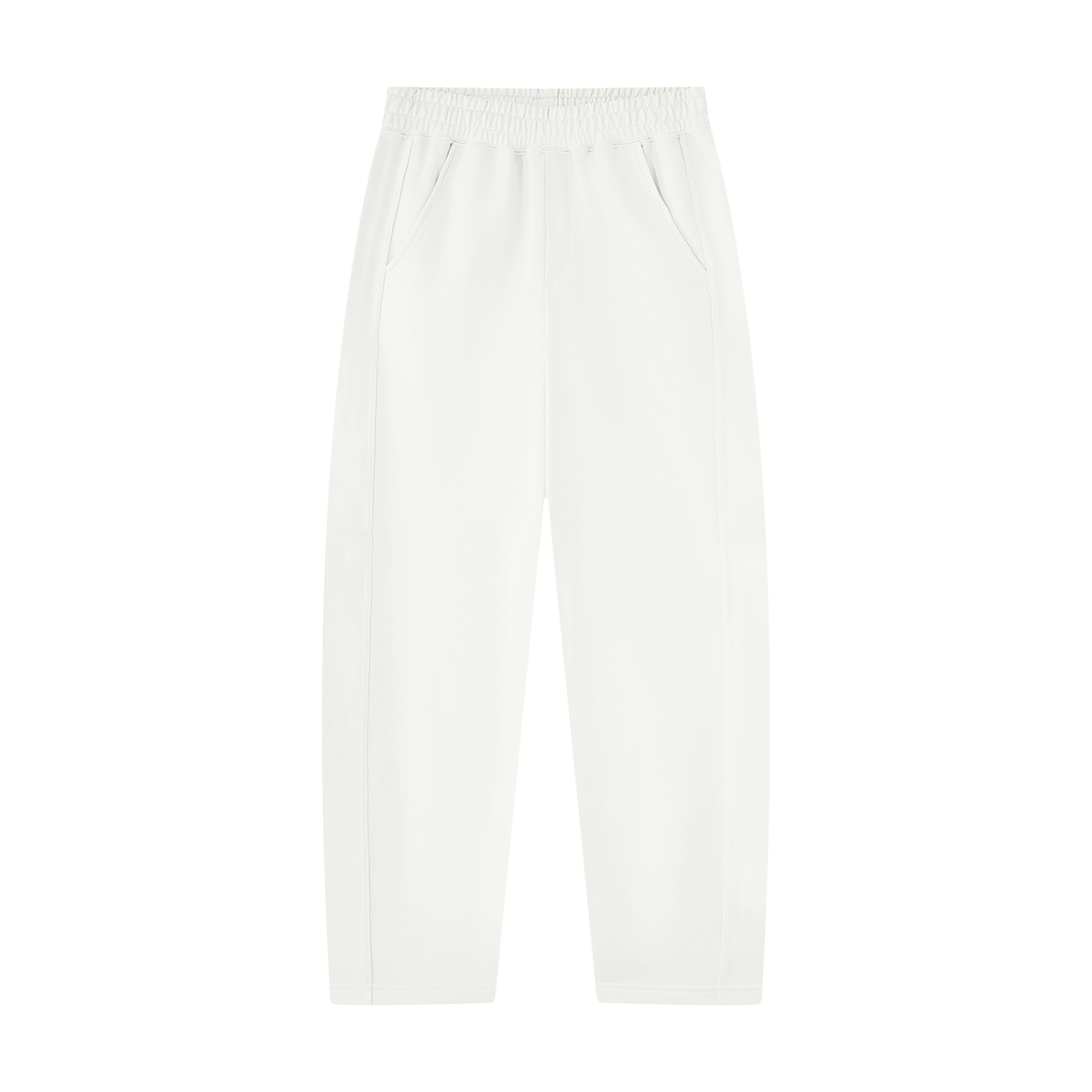 Unisex Tapered Straight Hem Sweatpants