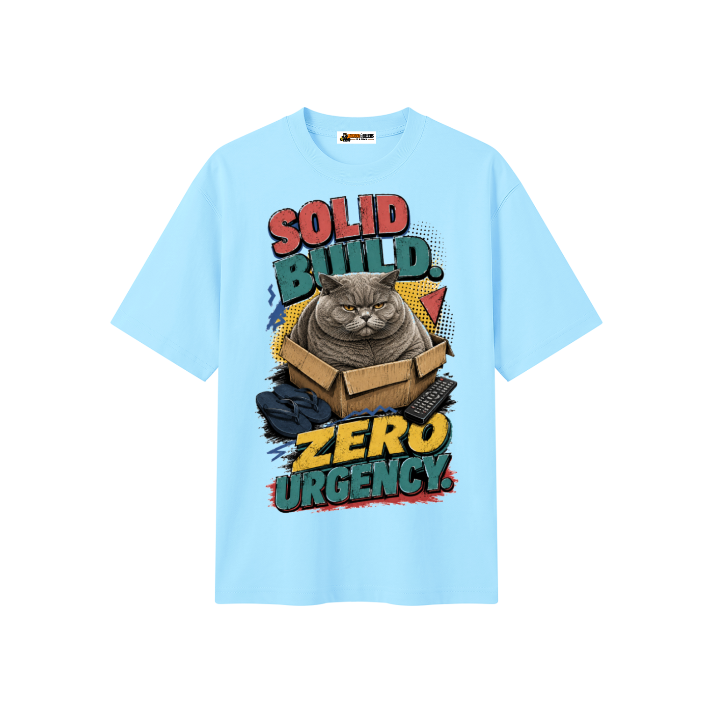 Solid Build Unisex Heavyweight Oversized T-Shirt