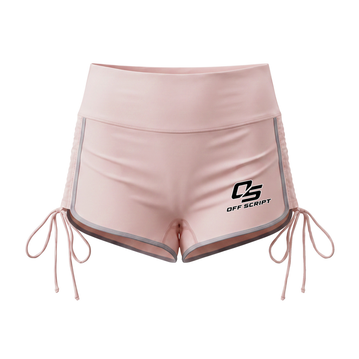 Off Script Women’s High-Waisted Colour-Block Yoga Shorts