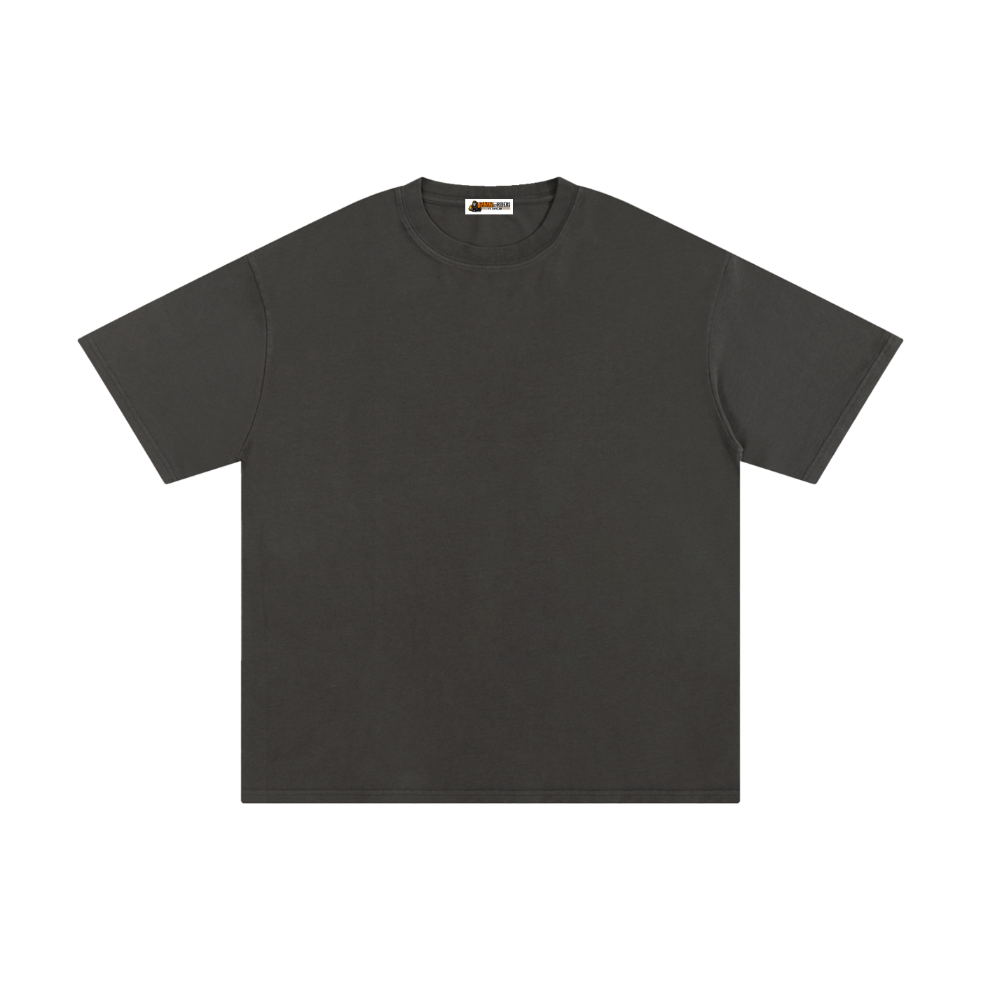 Unisex Pure Cotton T-Shirt – Dark Grey front