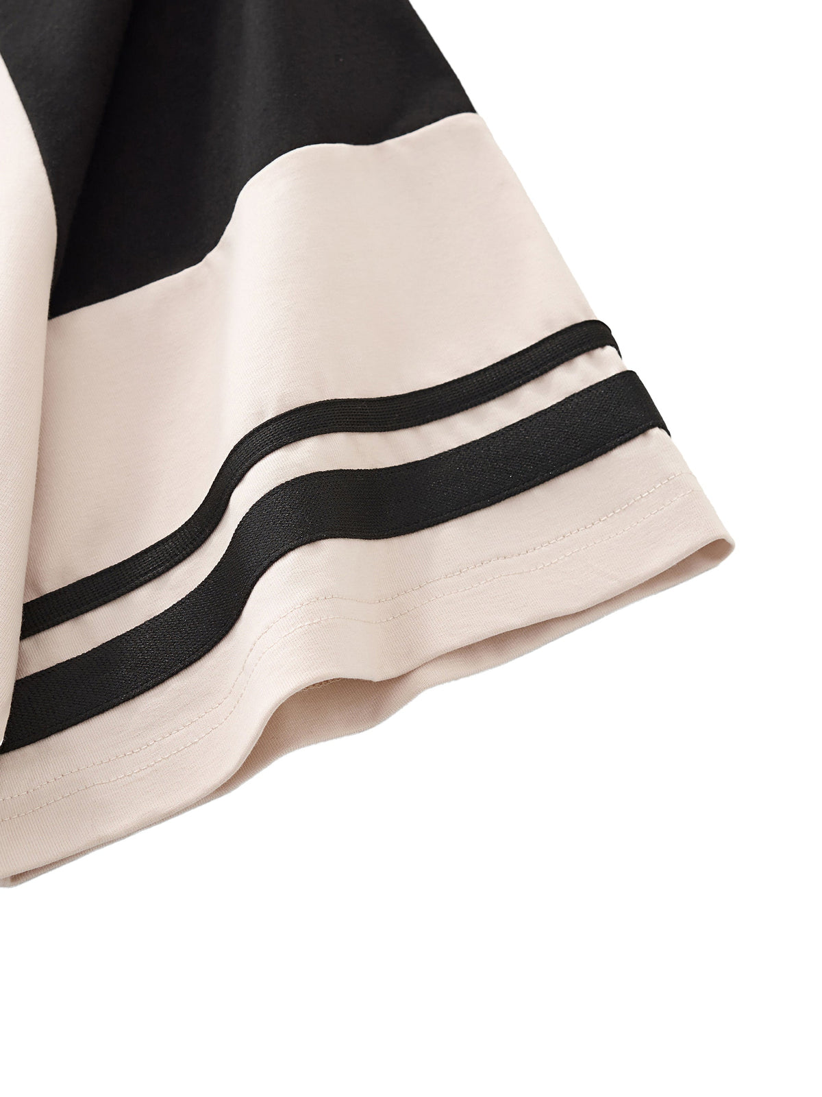 Women's Color Block Ruched T-Shirt