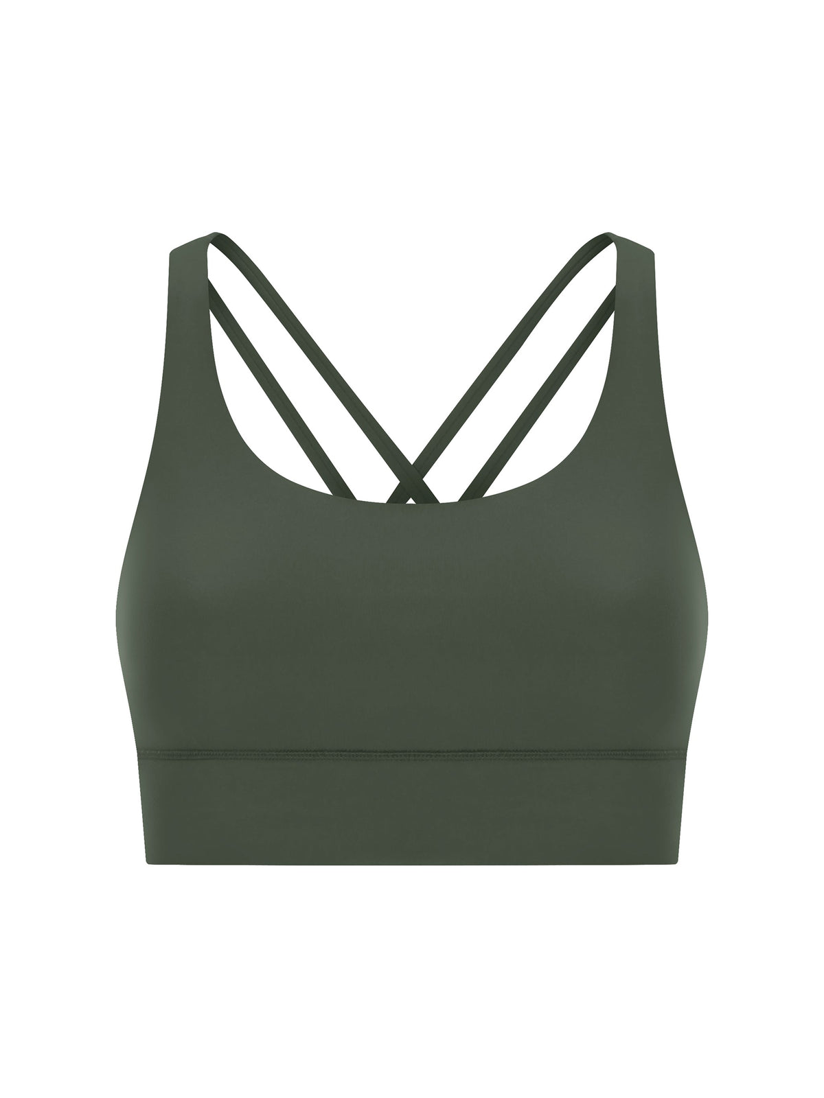 Strappy Criss-Cross Sports Bra