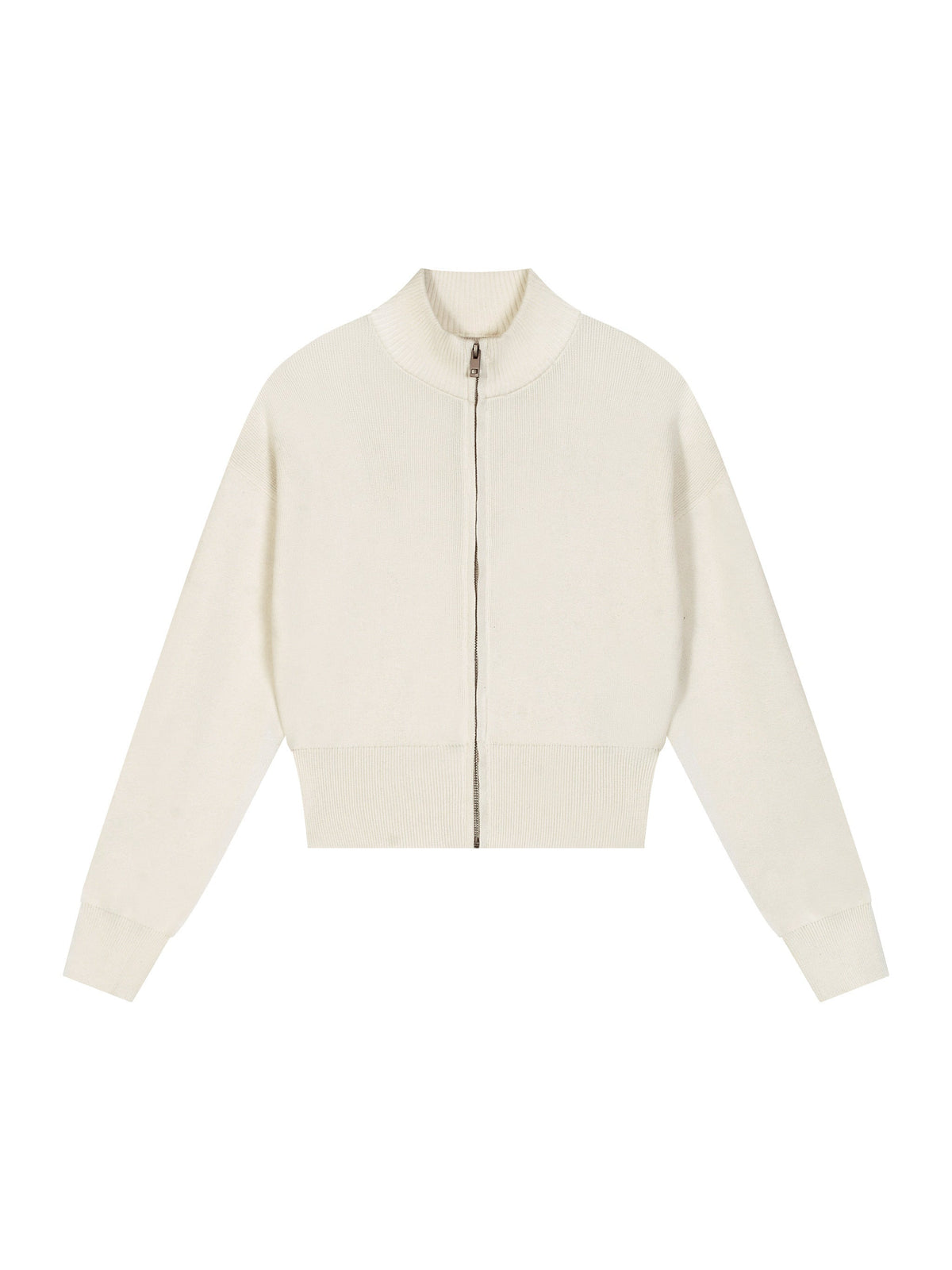 Women’s Mock Neck Zip Up Cardigan