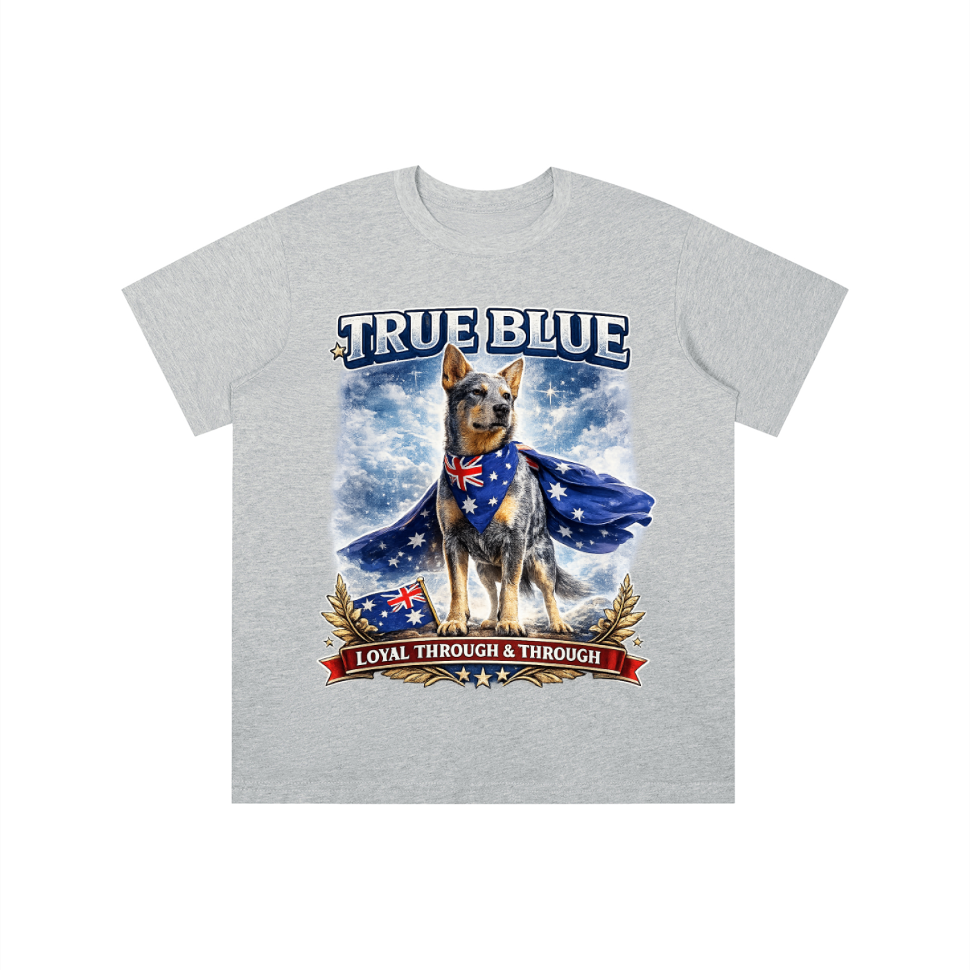 True Blue Aussie Dog Kids' Cotton T-Shirt