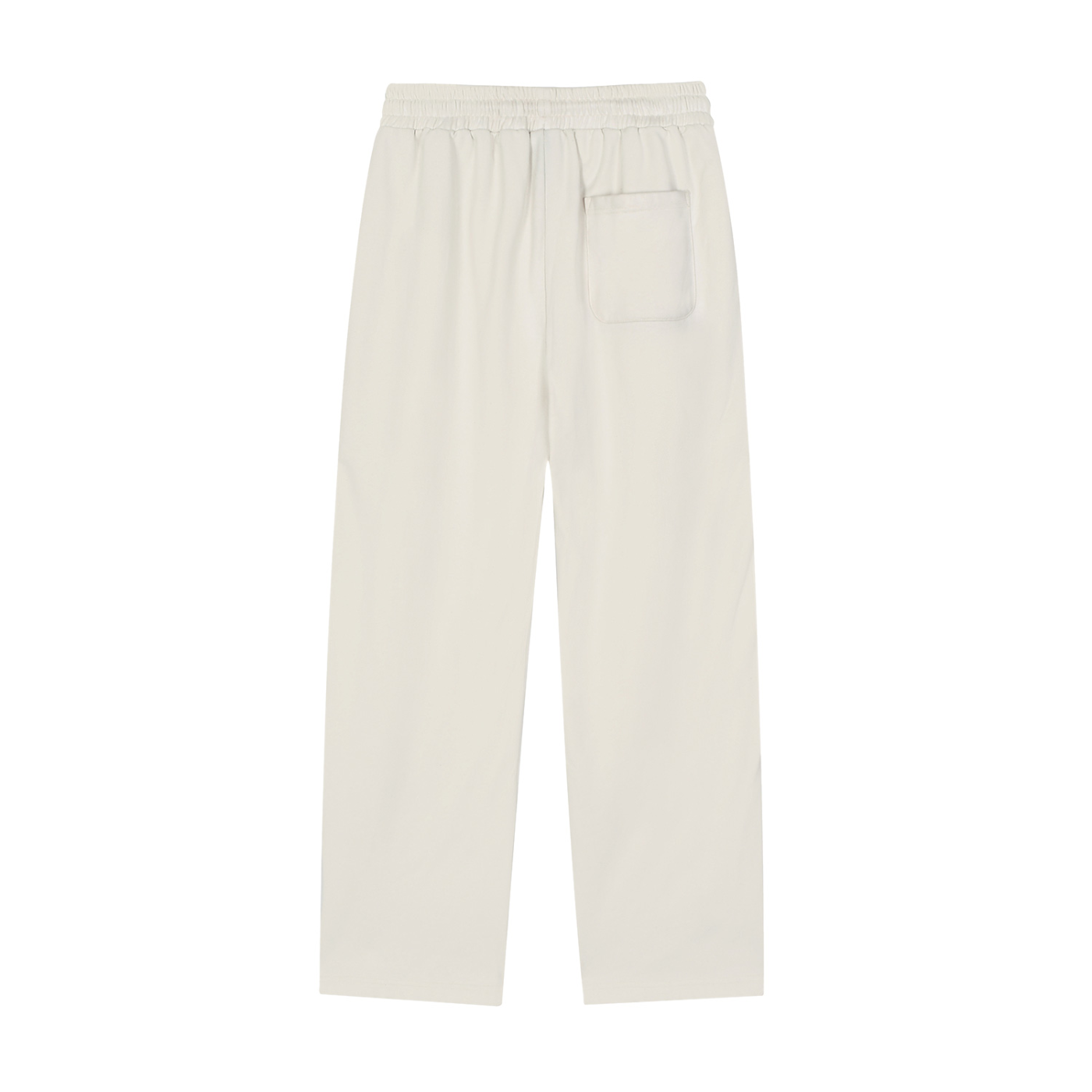Reflective Stripe Straight-Leg Sweatpants