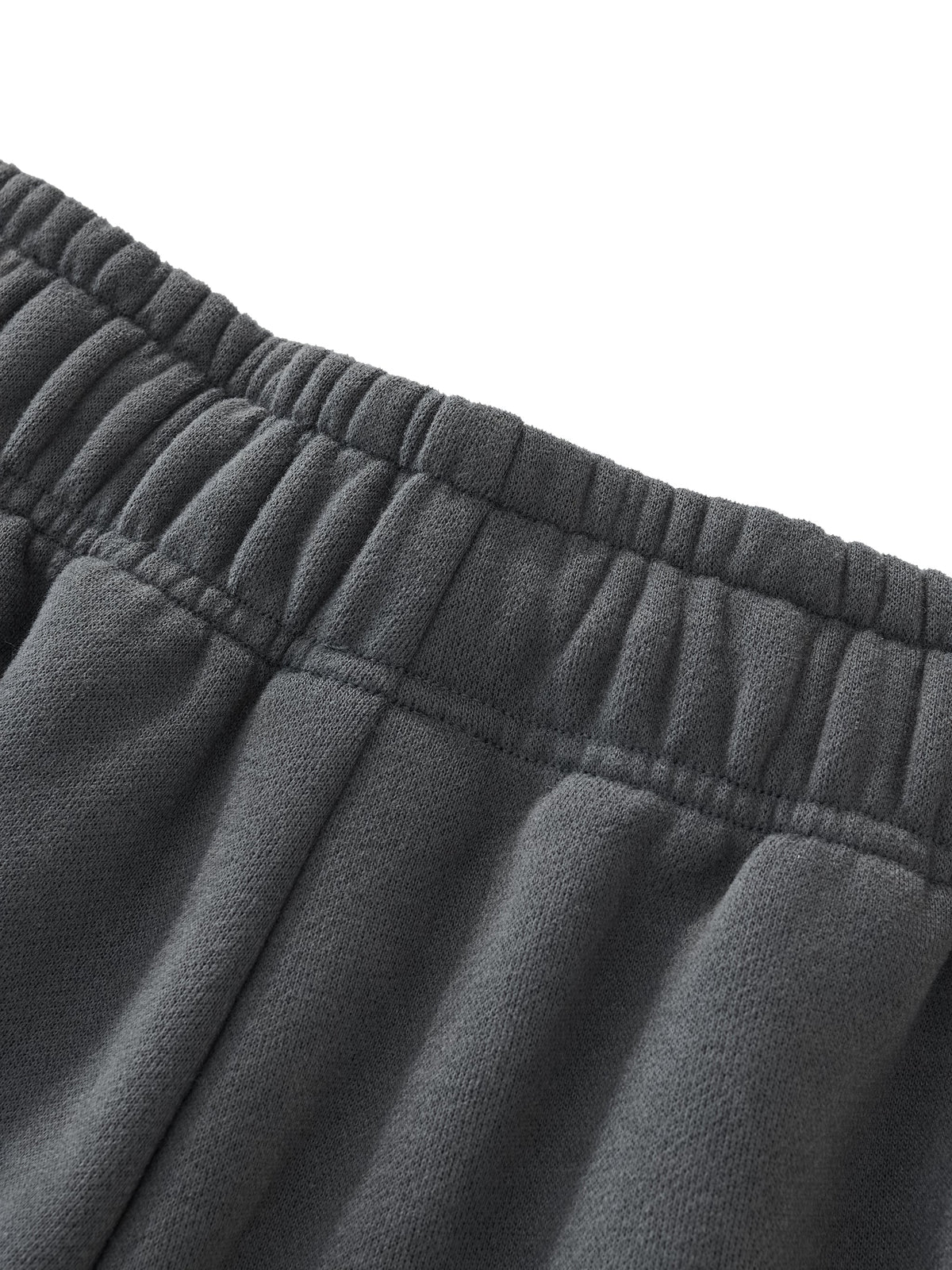 Relaxed Drawstring Three-Quarter Sweatpants