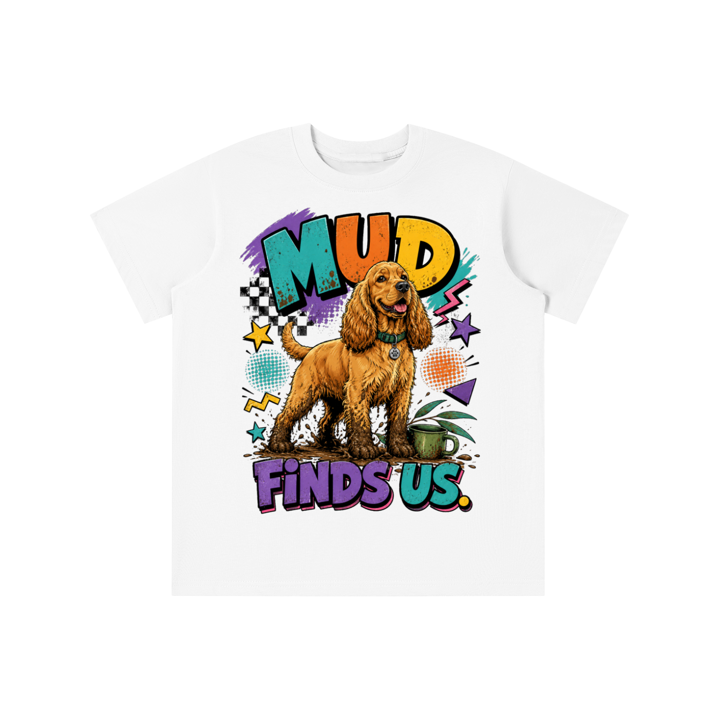 The Mud Finds Us Essential Kids’ Cotton T-Shirt