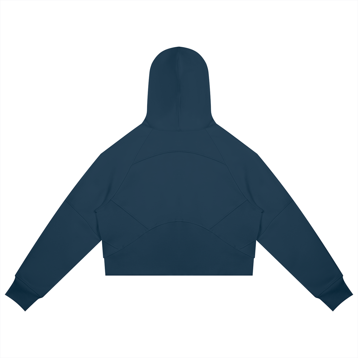 Women’s Cropped Zip-Through Hoodie