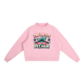 Comes With Pet Hair Essential Fleece Mock-Neck Crew Sweatshirt
