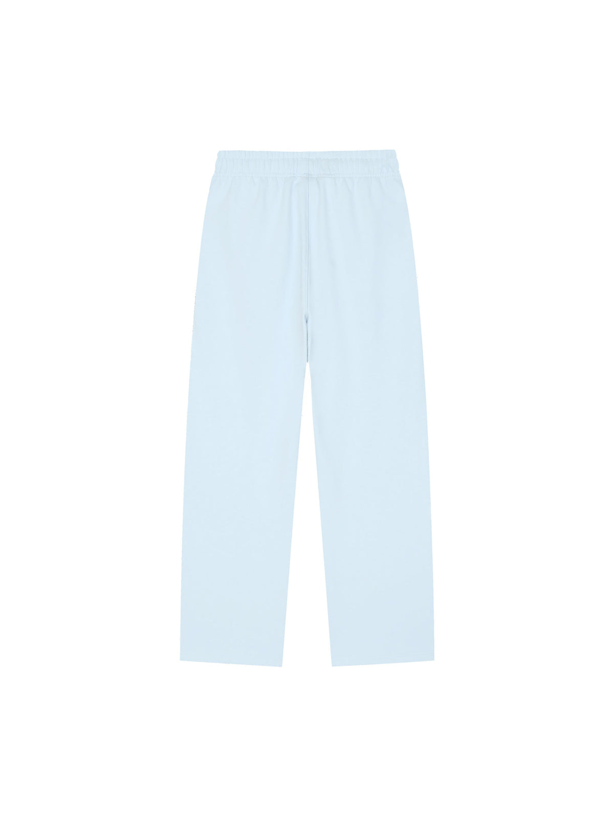 Solid Colour Straight-Leg Sweatpants