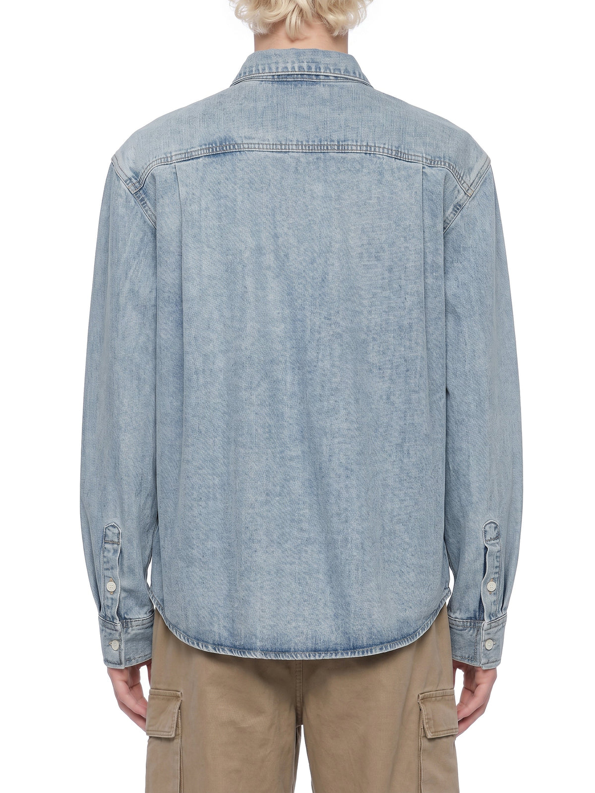 Unisex Vintage Wash Denim Shirt