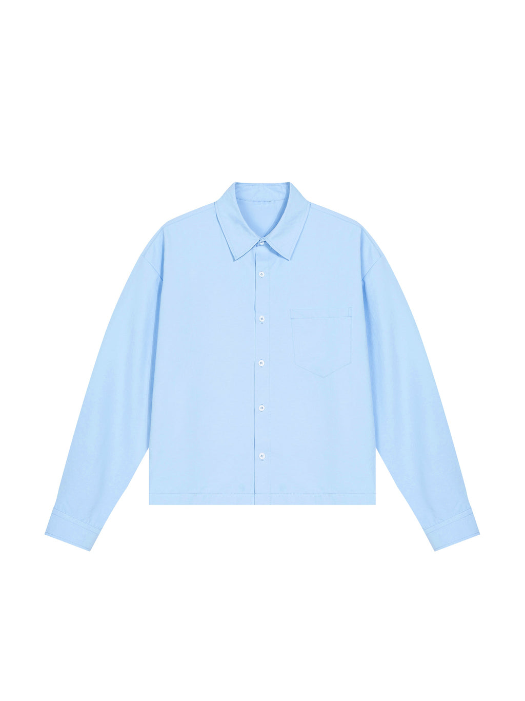 Unisex Boxy Long Sleeve Shirt