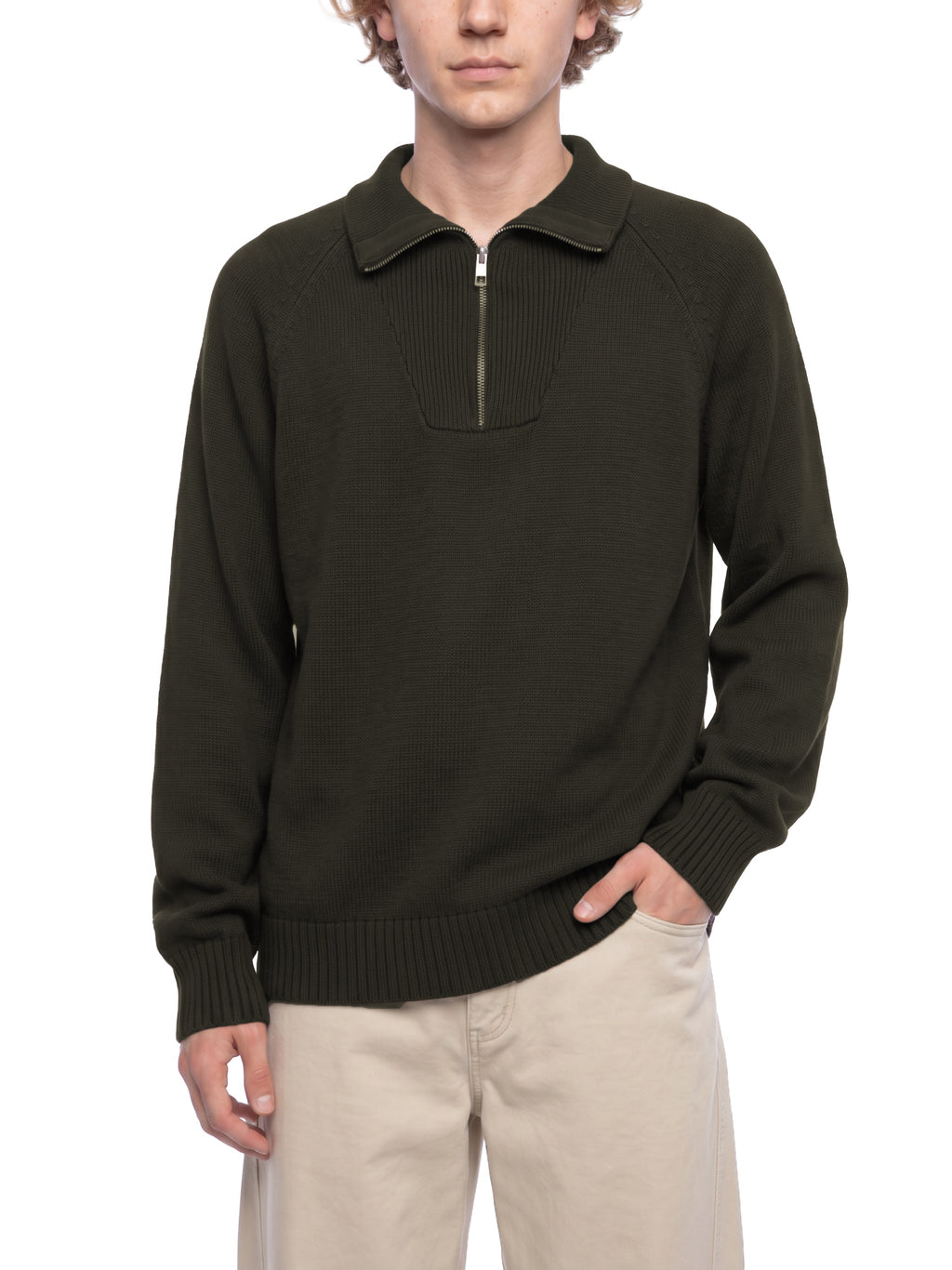 Unisex Quarter-Zip Pullover Sweatshirt