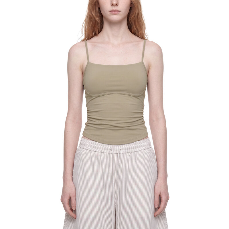 Women's Ruched Yoga Tank Top