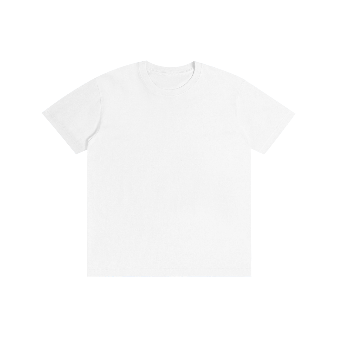 Pure Cotton Unisex T-Shirt - Lucent White front