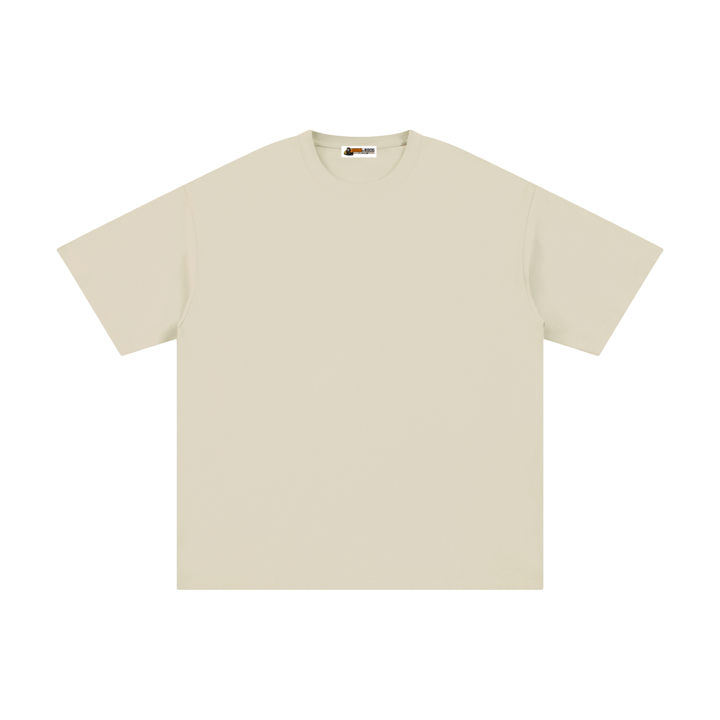 Unisex Pure Cotton T-Shirt – Light Apricot front