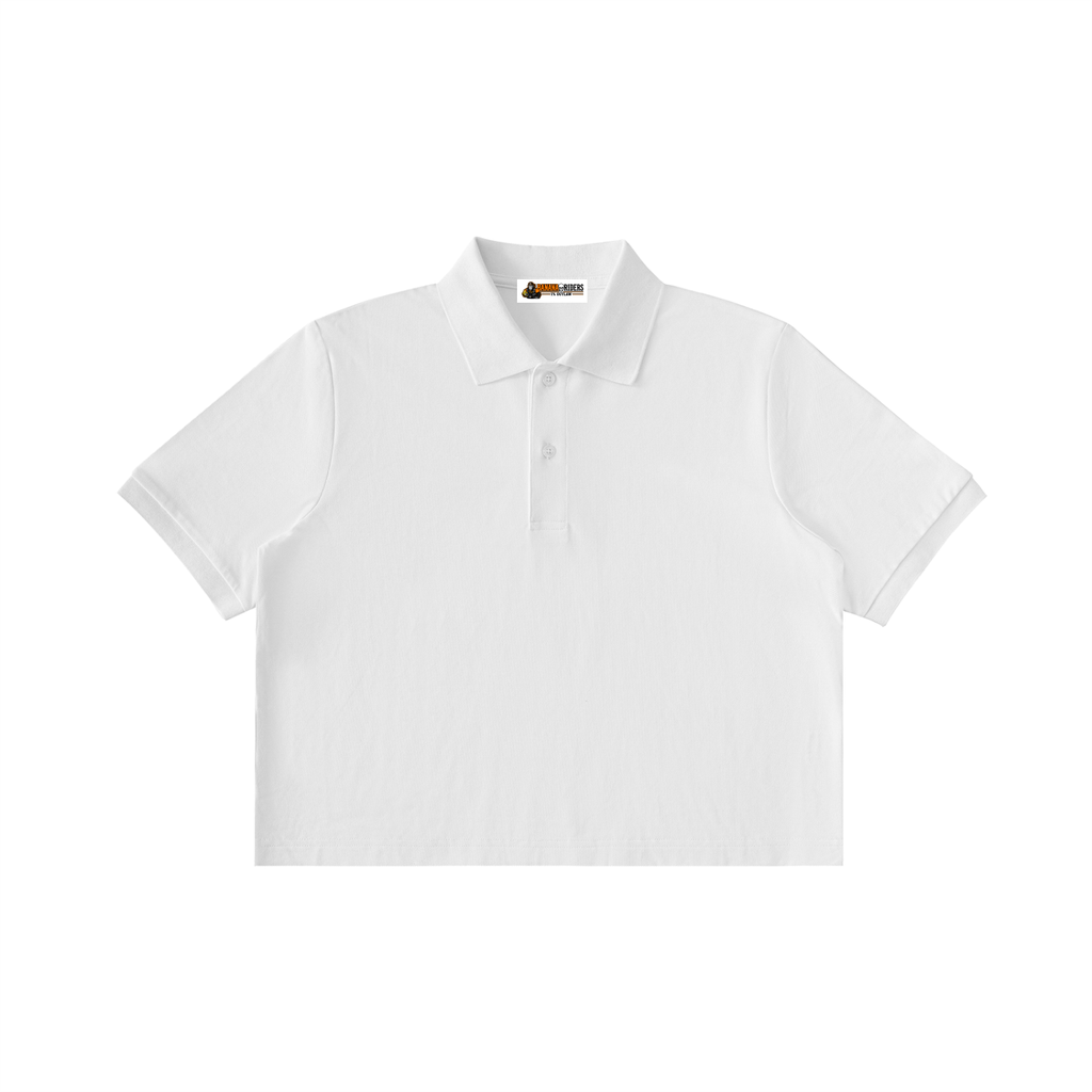 Essential Cropped Polo Shirt