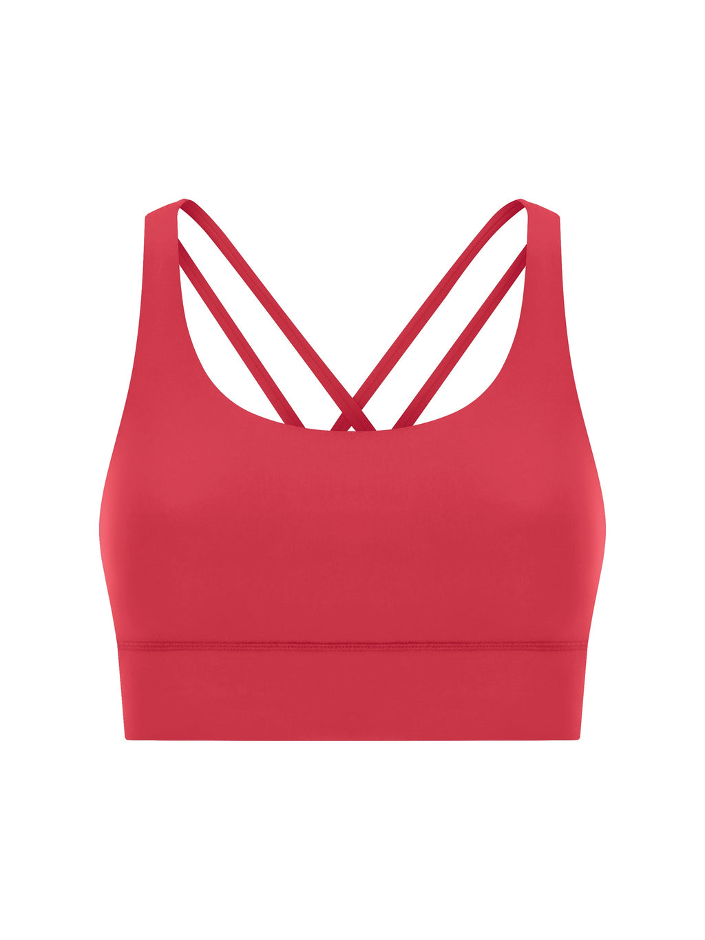 Strappy Criss-Cross Sports Bra