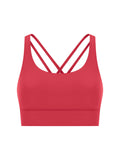 Strappy Criss-Cross Sports Bra