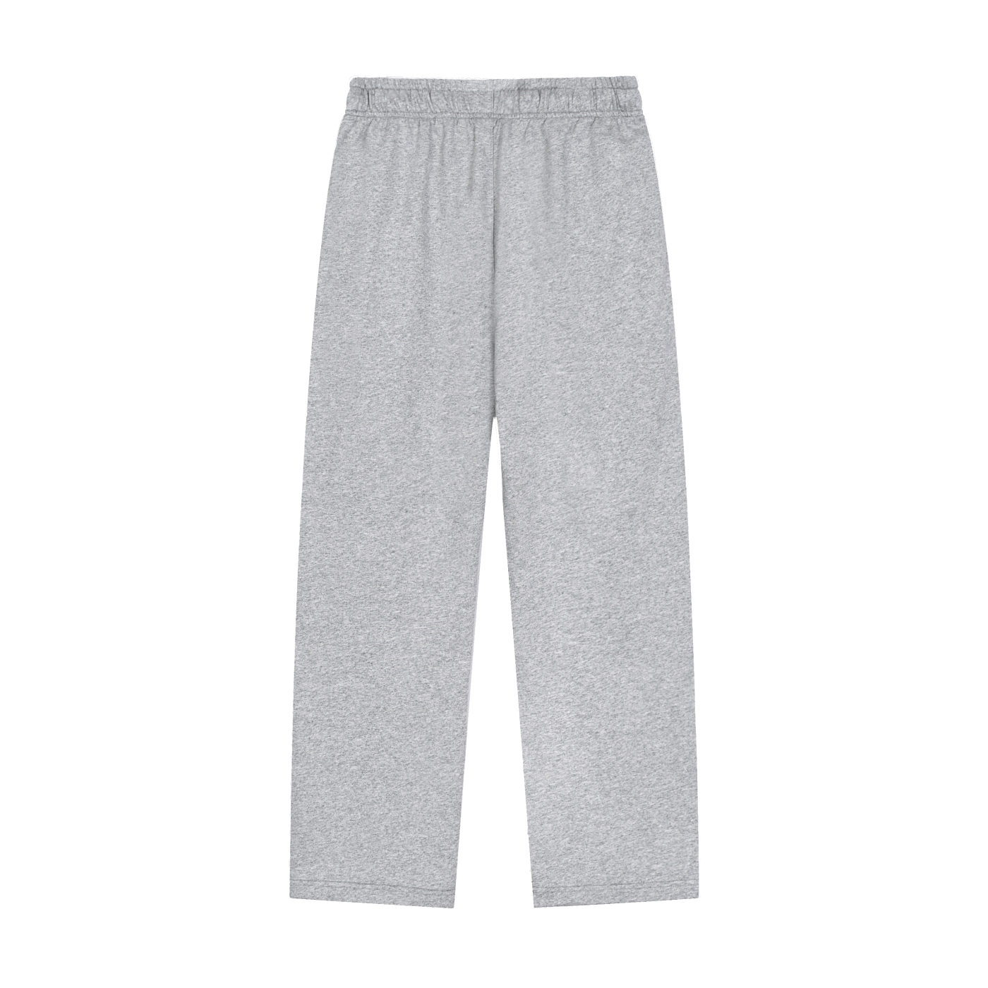Solid Colour Straight-Leg Sweatpants