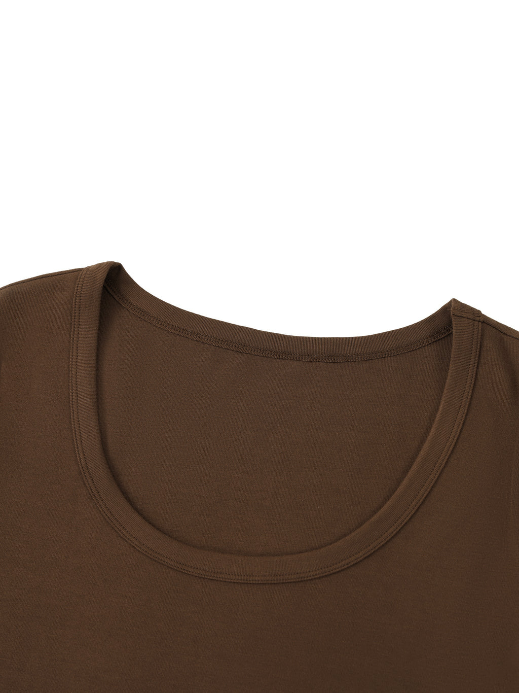 Women's Solid Color Slim Crop T-Shirt