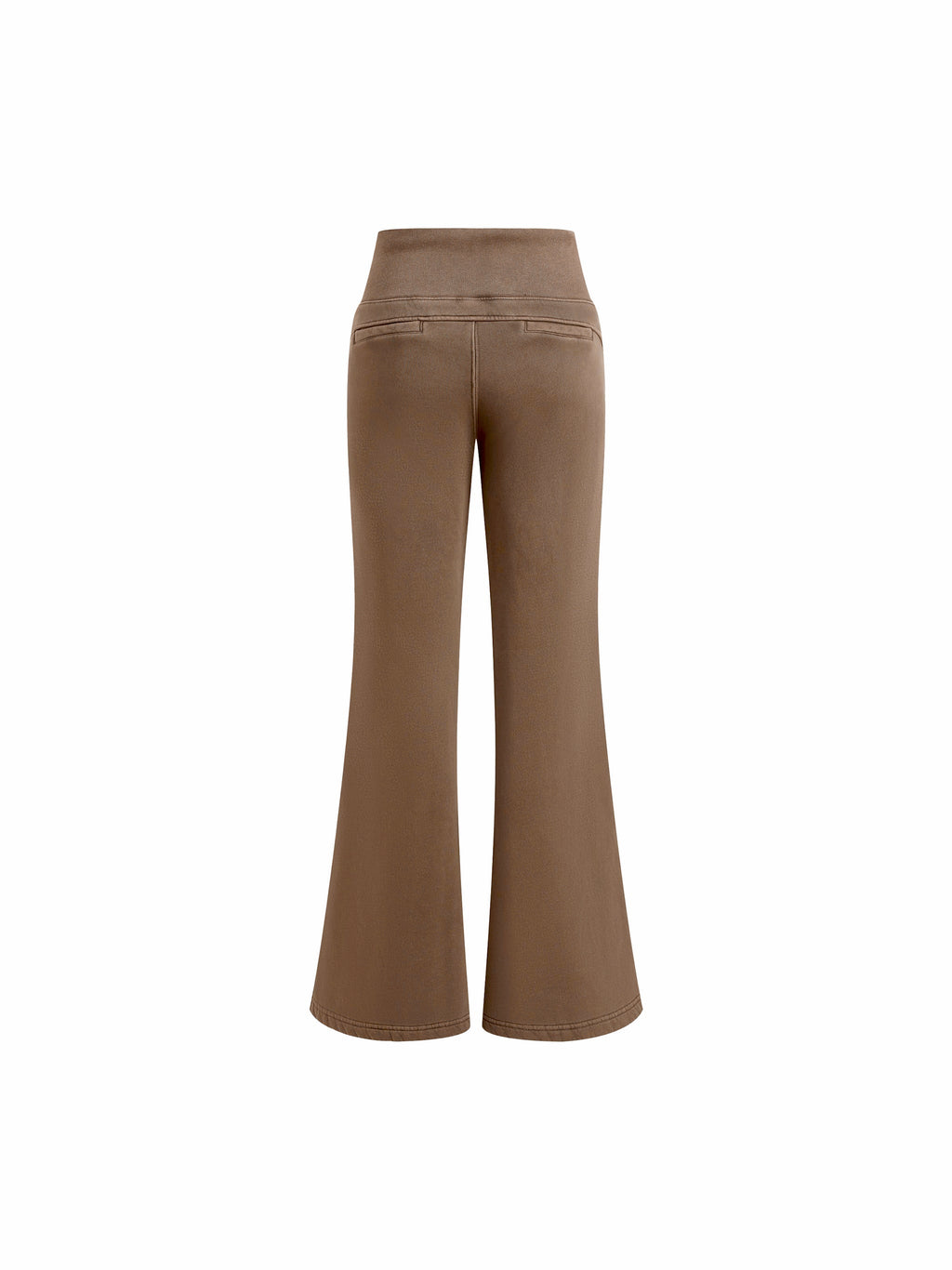 Vintage Washed Flared Fleece Pants