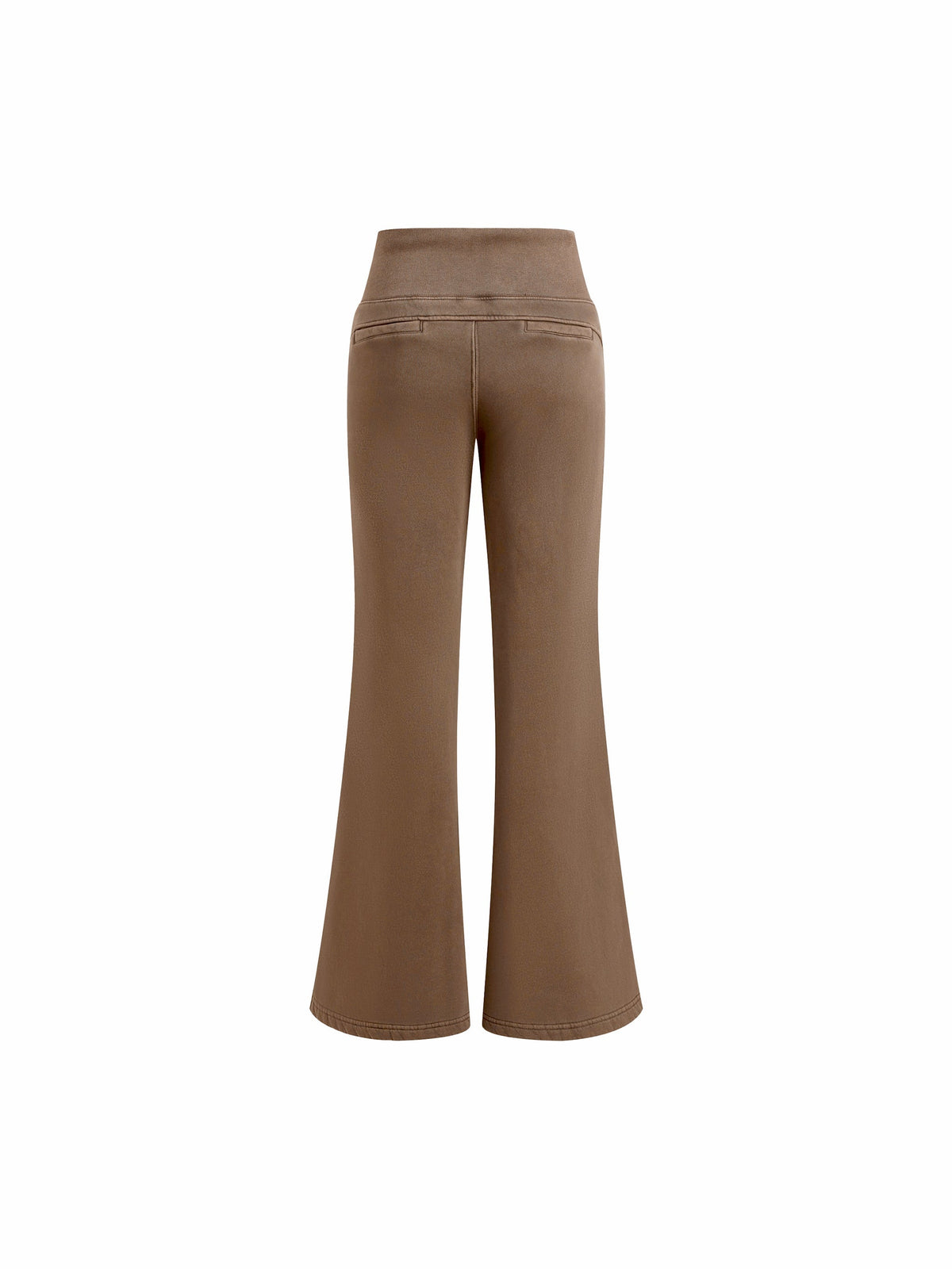Vintage Washed Flared Fleece Pants