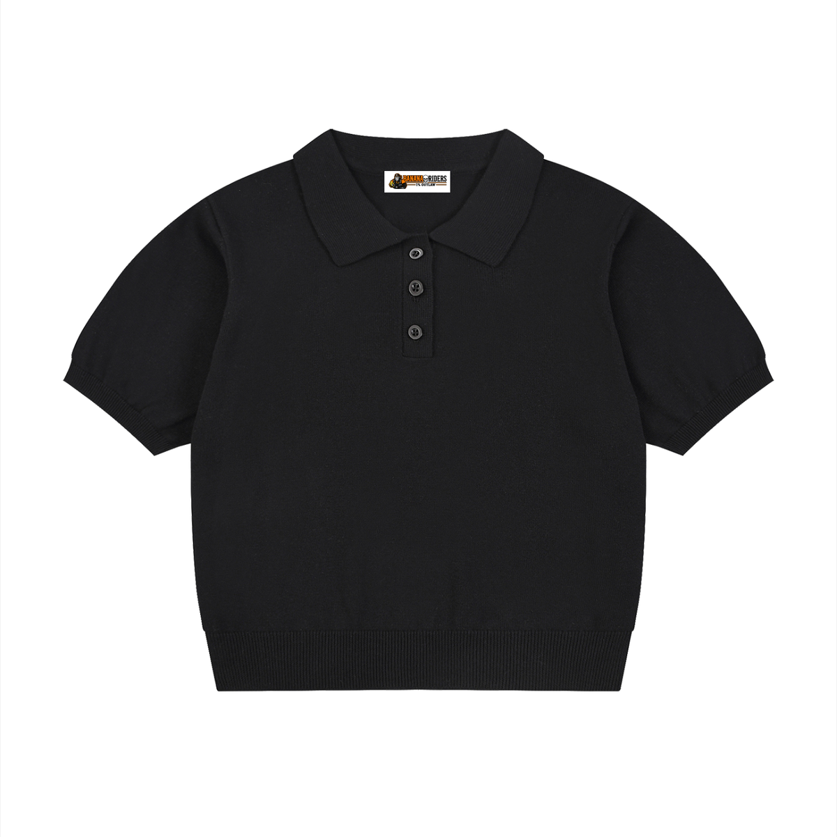 Women’s Knit Cotton Polo Shirt