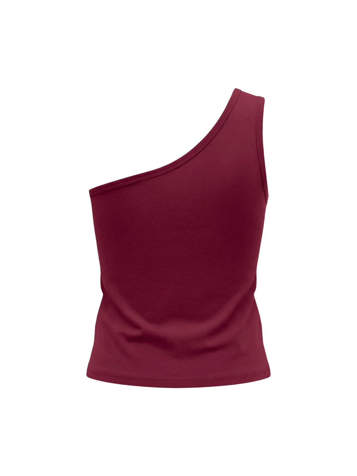 Women's One-Shoulder Crop Tank Top