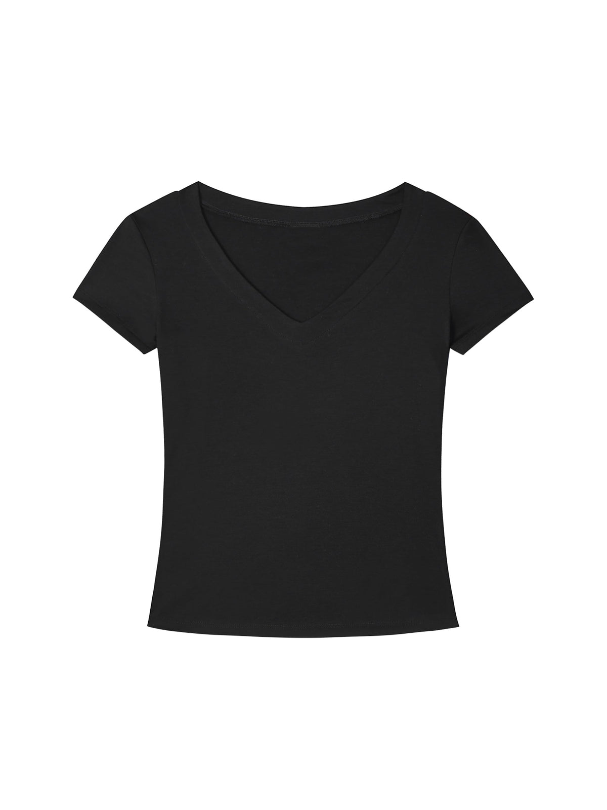 Women’s Tencel Slim Fit V-Neck T-Shirt