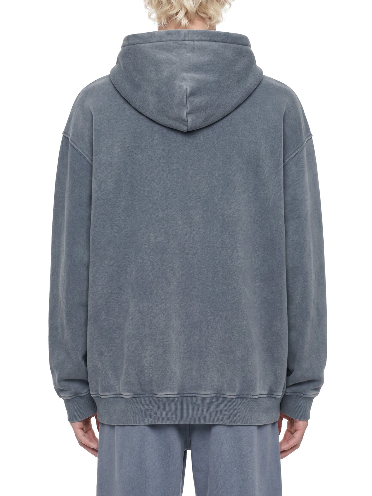 Snow Wash Fleece Oversize Hoodie – product view 4
