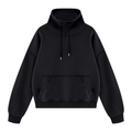 Off Script Gothic Skull Vintage Wash Boxy Hoodie