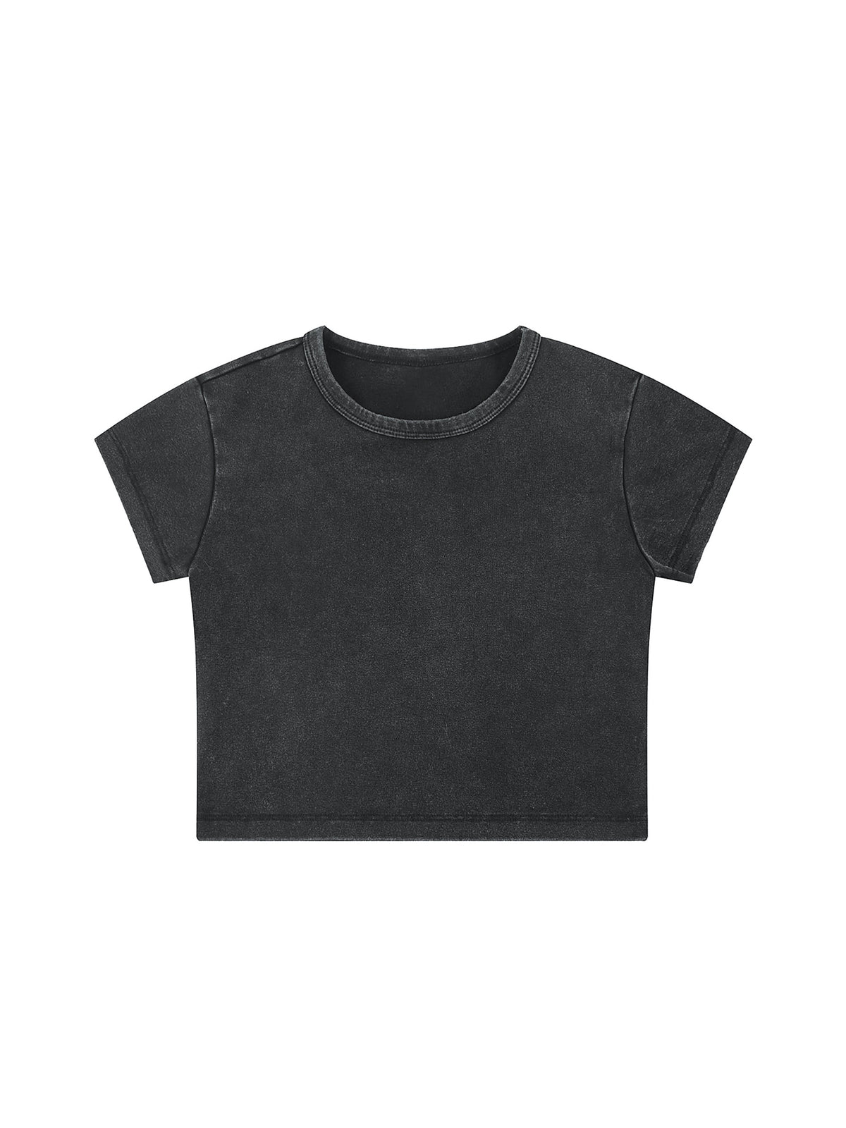 Snow Washed Crop Top