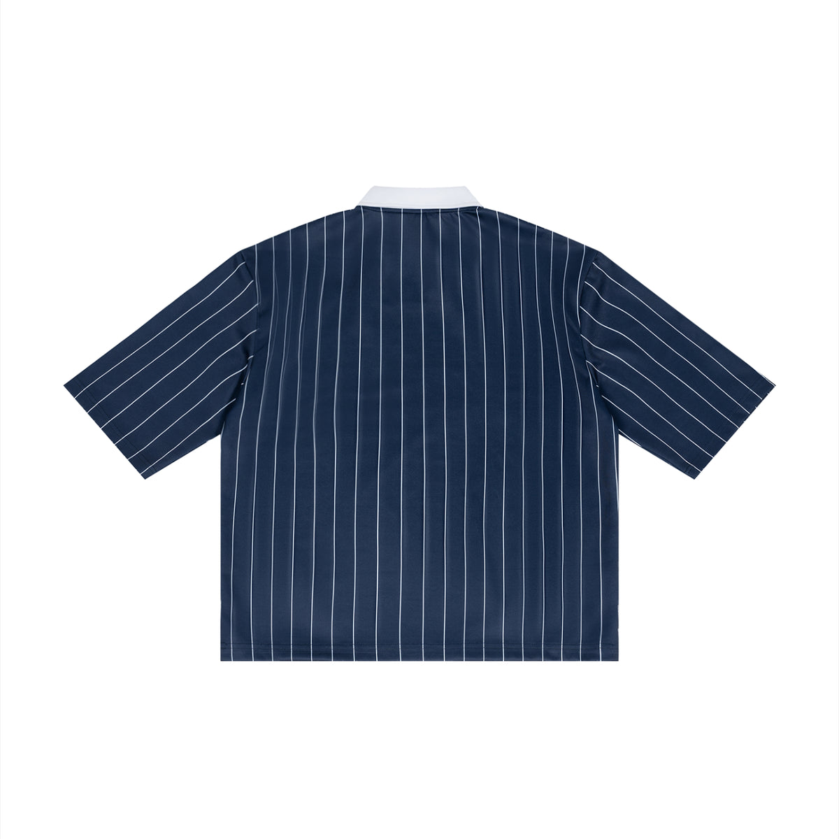 Unisex Pinstripe Collared Soccer Jersey