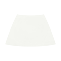 White Women’s High-Rise A-Line Skirt front