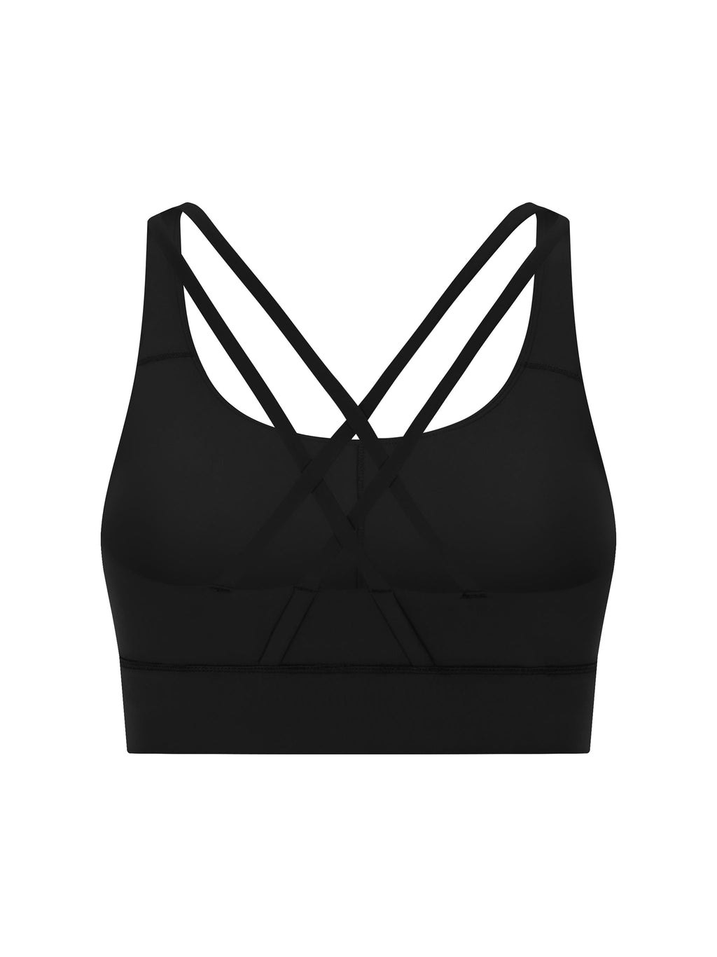 Strappy Criss-Cross Sports Bra