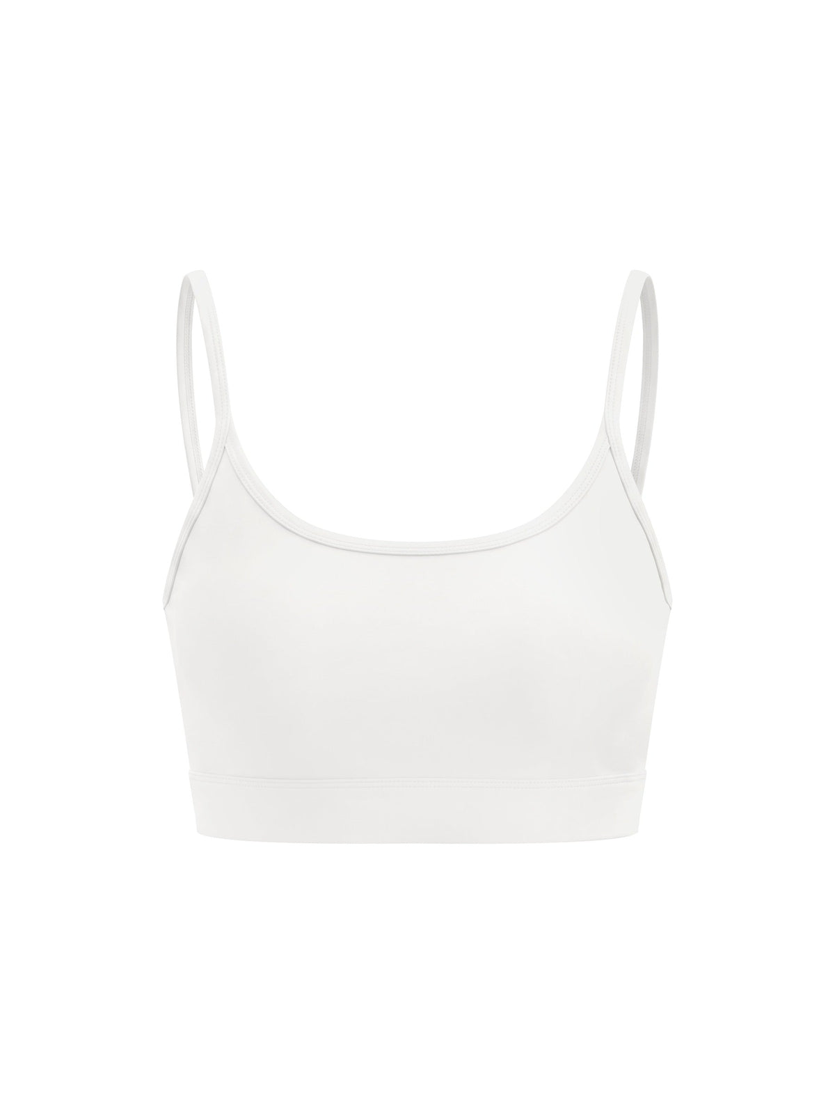Women's Solid U-Neck Sports Bra
