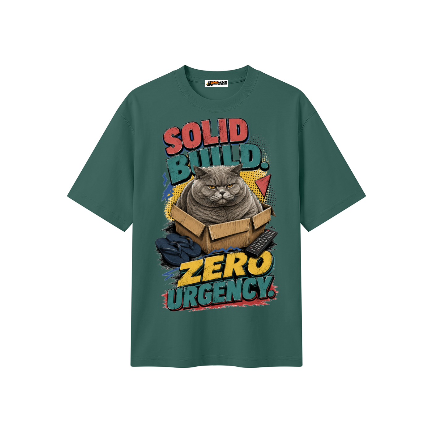 Solid Build Unisex Heavyweight Oversized T-Shirt
