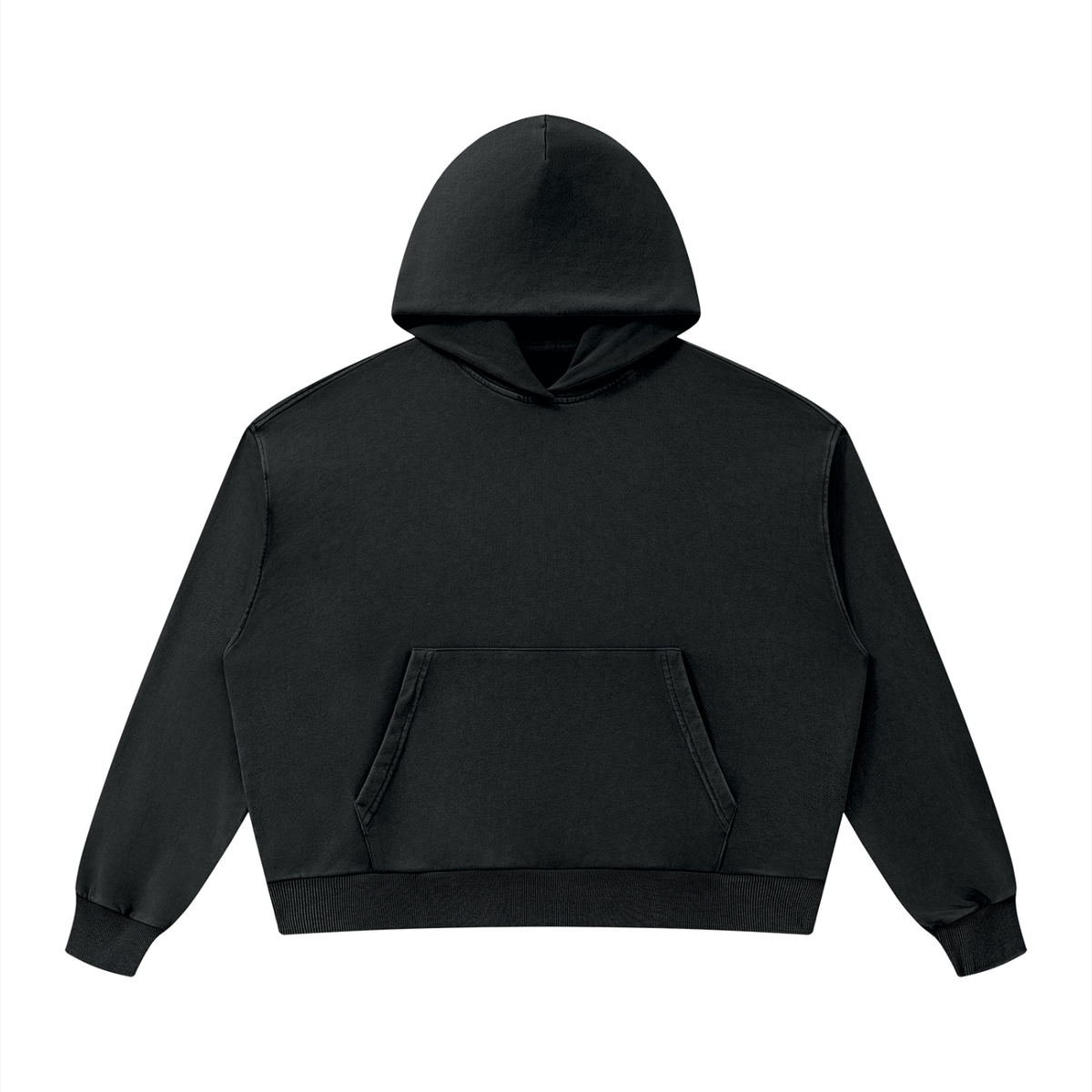 Unisex Mineral Wash Boxy Hoodie