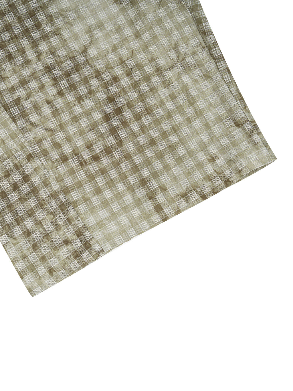 Unisex Vintage Wash Plaid Shorts