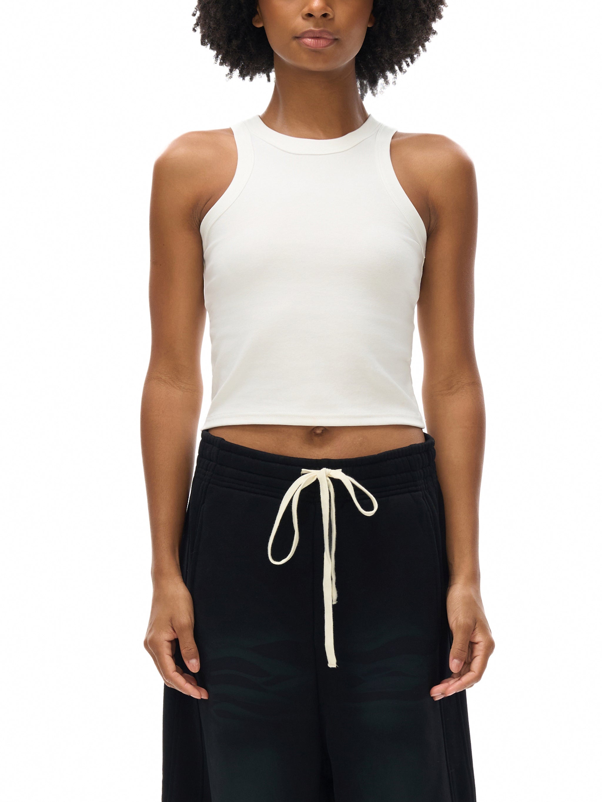 Women’s Snow Washed Crop Tank Top