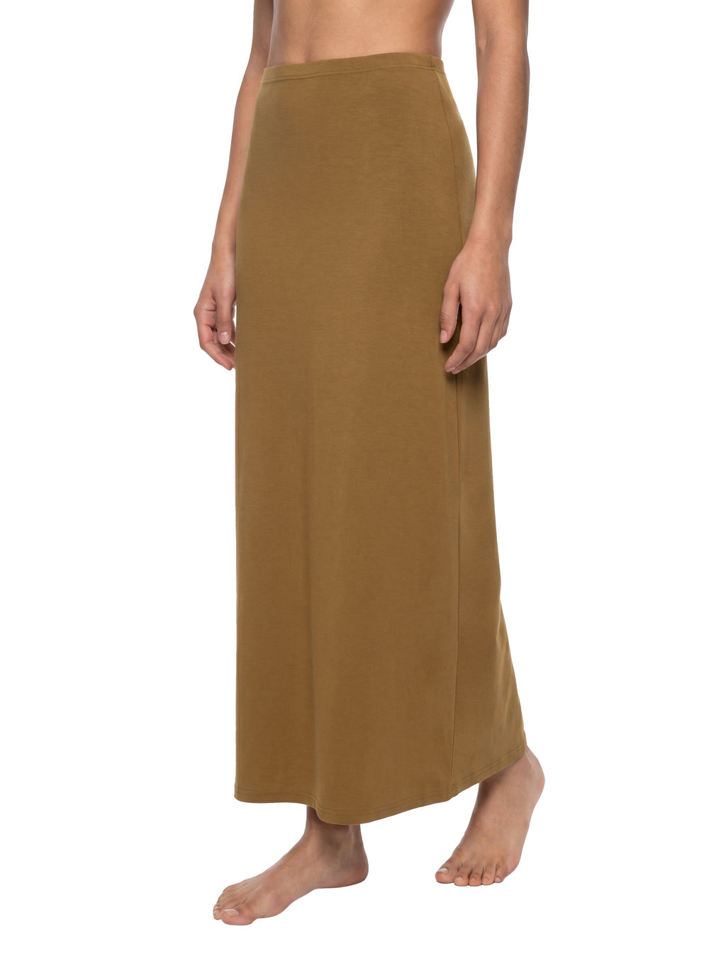 Women’s Solid Colour Knit Maxi Skirt