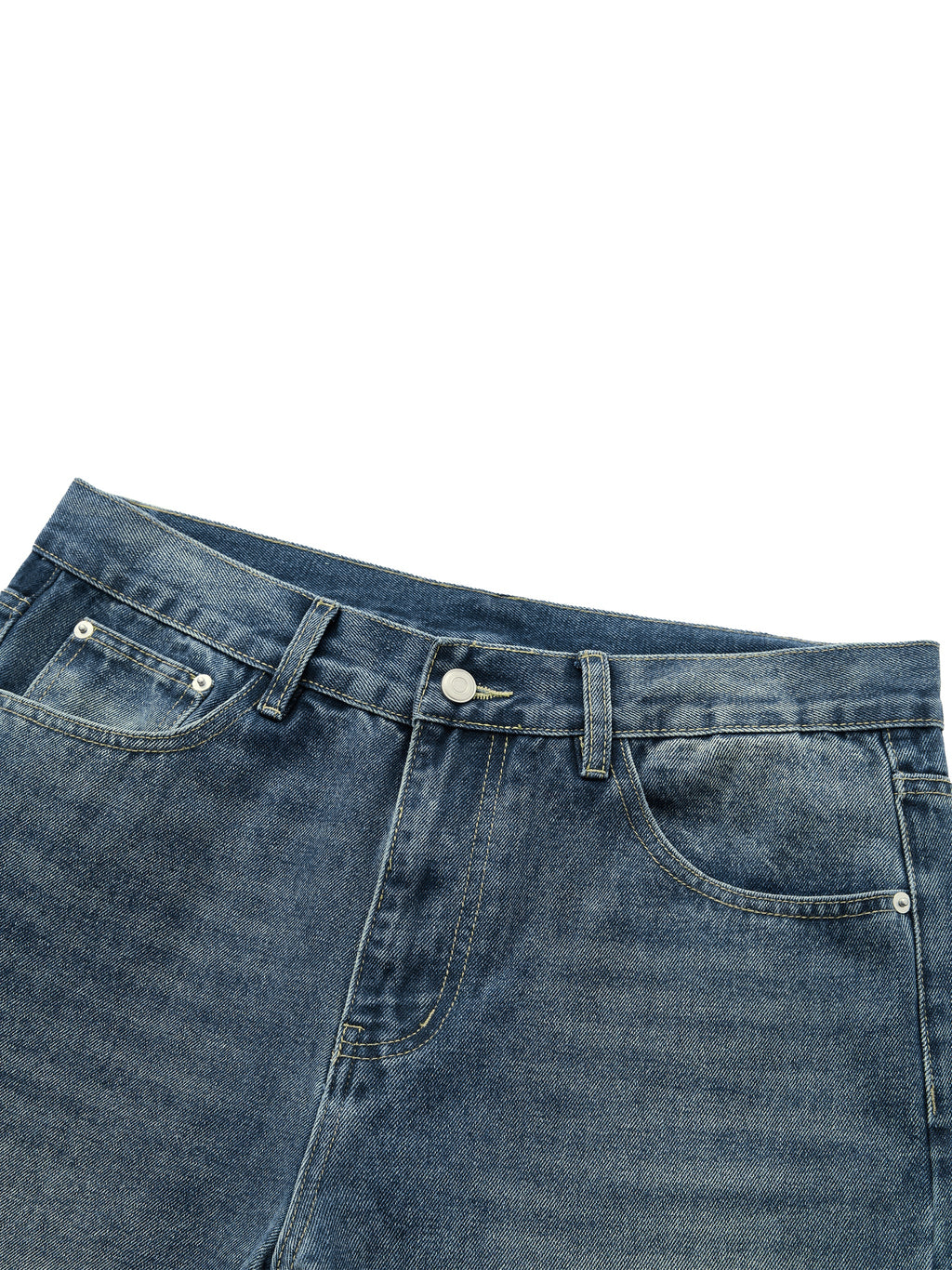 Men's Vintage Wash Denim Jeans
